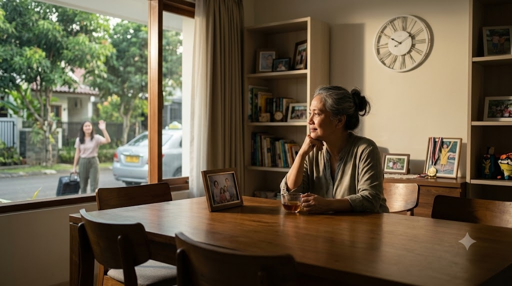 Empty Nest Syndrome: Saat Rumah Terasa Sepi Setelah Anak Mandiri, Ini Penyebab, Tanda, dan Cara Mengatasinya