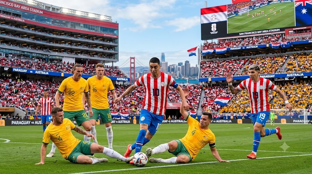 Prediksi Skor Paraguay vs Australia 26 Juni 2026: Socceroos Selangkah Lagi ke 32 Besar, Paraguay Wajib Menang