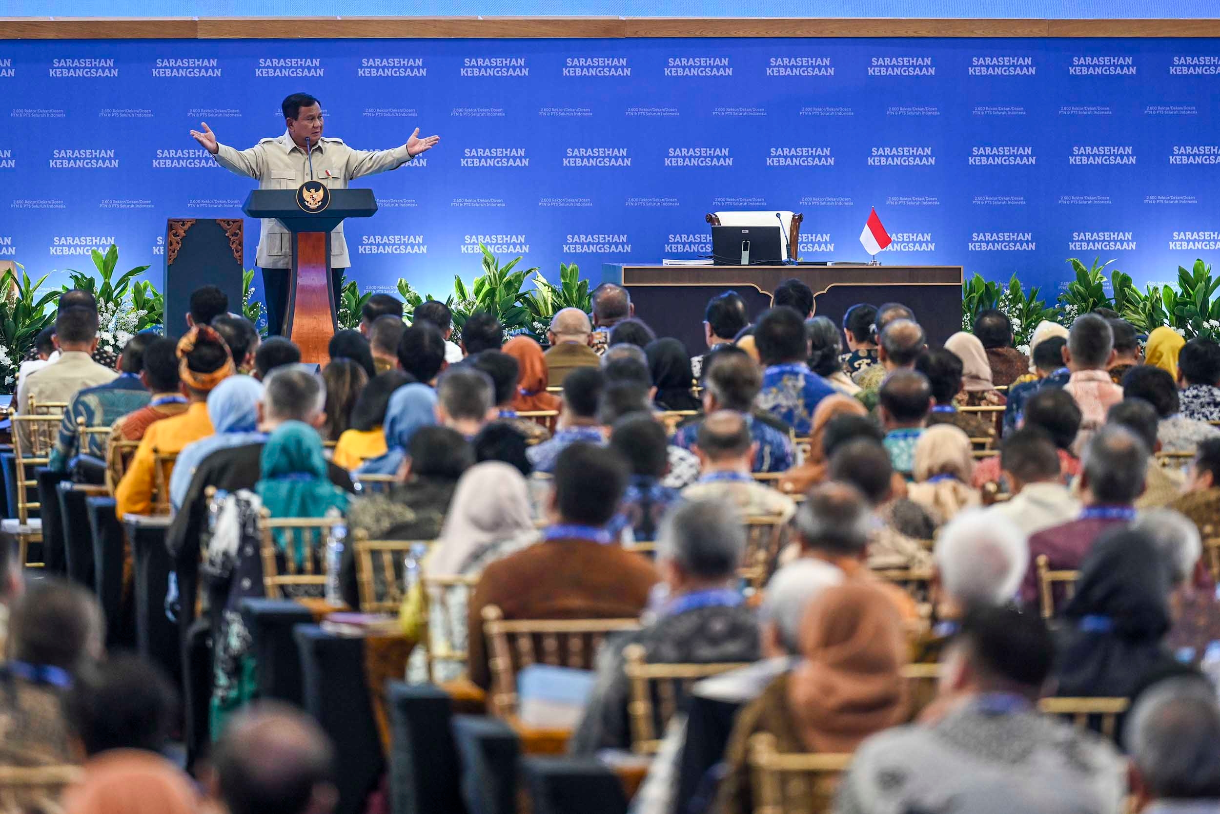 Prabowo Soroti Konflik Pascapemilu: Setiap Pemilihan Gaduh, Kapan Rakyat Sejahtera?