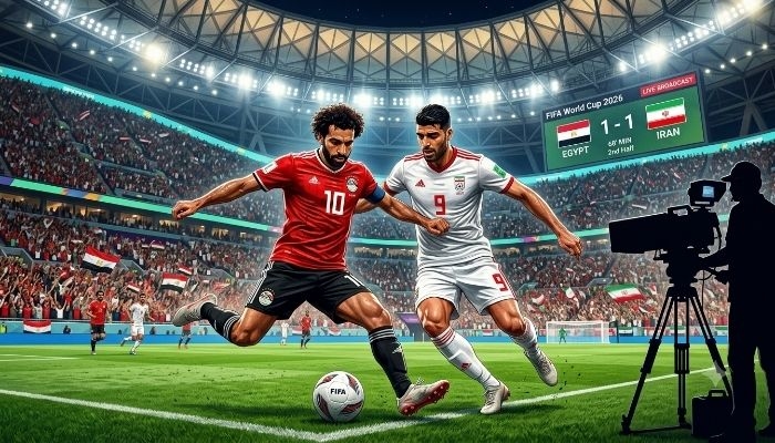 Cara Nonton Live Streaming Mesir vs Iran Piala Dunia 2026, Resmi di TVRI dan HP