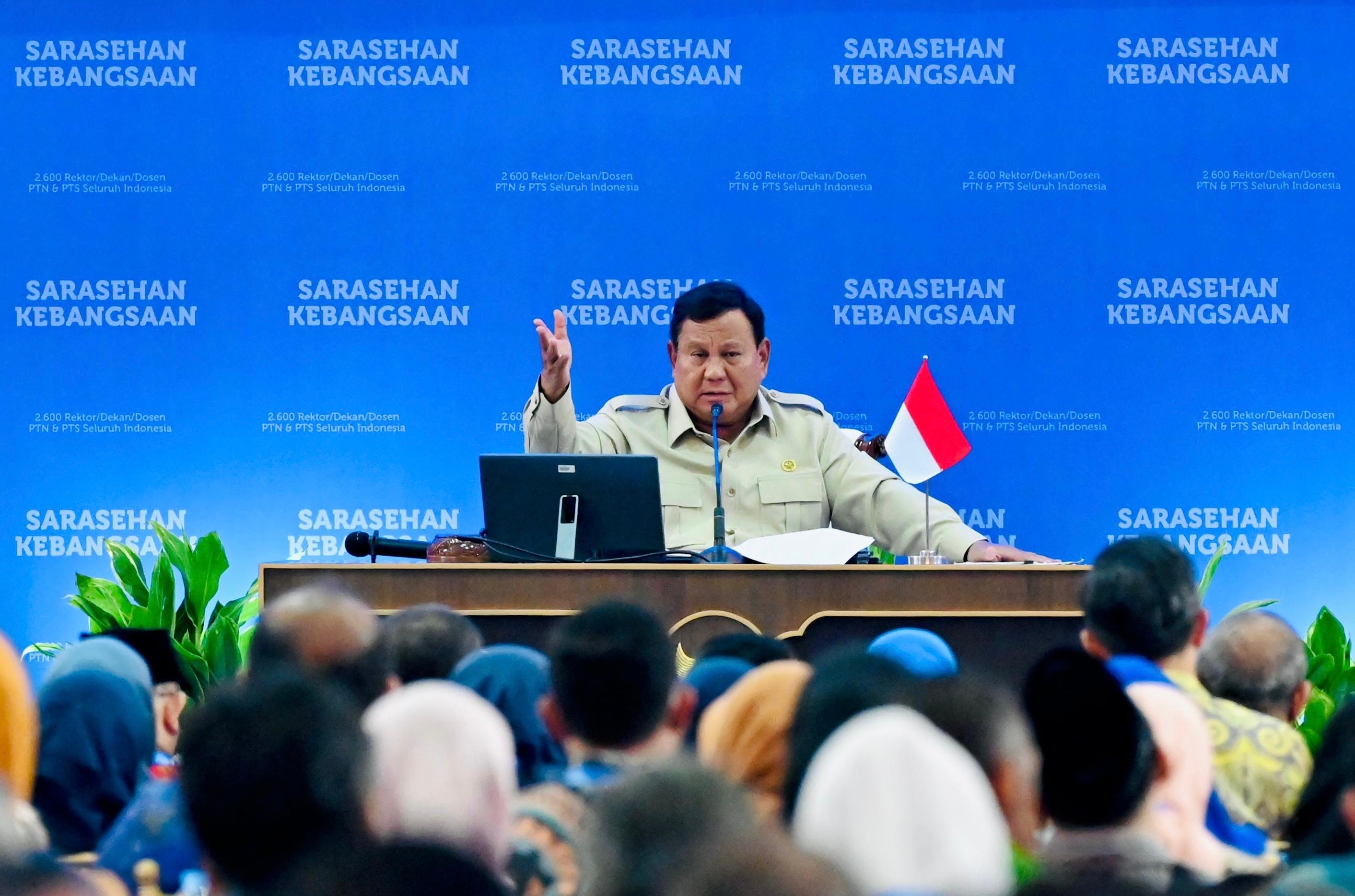 Prabowo Targetkan Jumlah BUMN Dipangkas Jadi 250, Laba Didorong untuk Riset