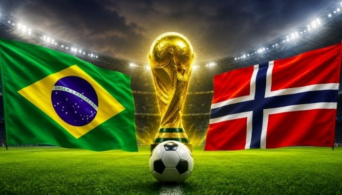 Cara Nonton Brasil vs Norwegia Piala Dunia 2026, Tayang Dini Hari di TVRI