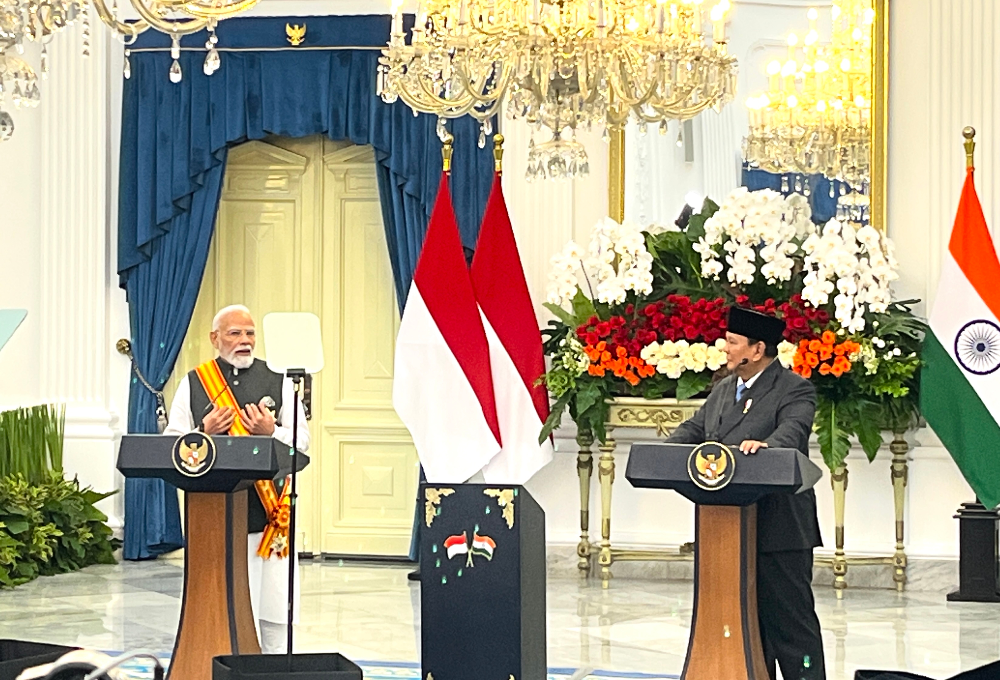 Prabowo Anugerahkan Penghargaan Tertinggi Bintang RI Adipurna untuk PM Modi, Sejajar dengan Jawaharlal Nehru