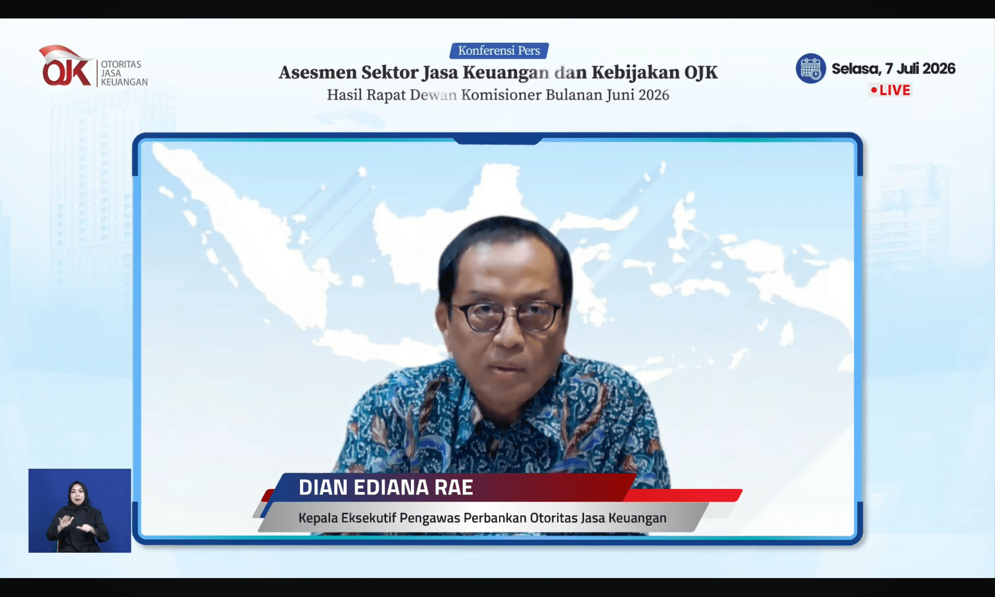 Dana SAL Tak Boleh Ditarik Mendadak, OJK Wanti-wanti Risiko Likuiditas