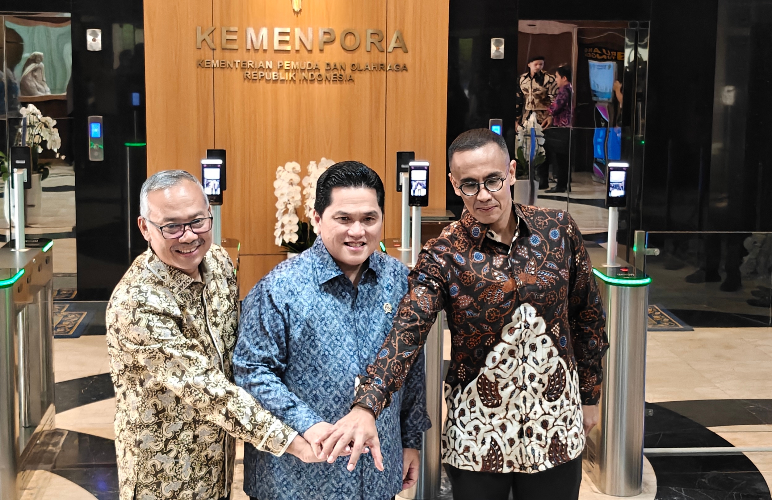 Lantik Sesmenpora dan Deputi Baru, Erick Thohir Tegaskan Olahraga Bukan 'Beban Anggaran' Lagi