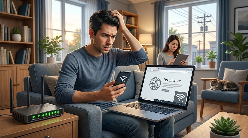 Kenapa WiFi Terhubung Tapi Tidak Ada Internet? Kenali Penyebabnya Sebelum Panik