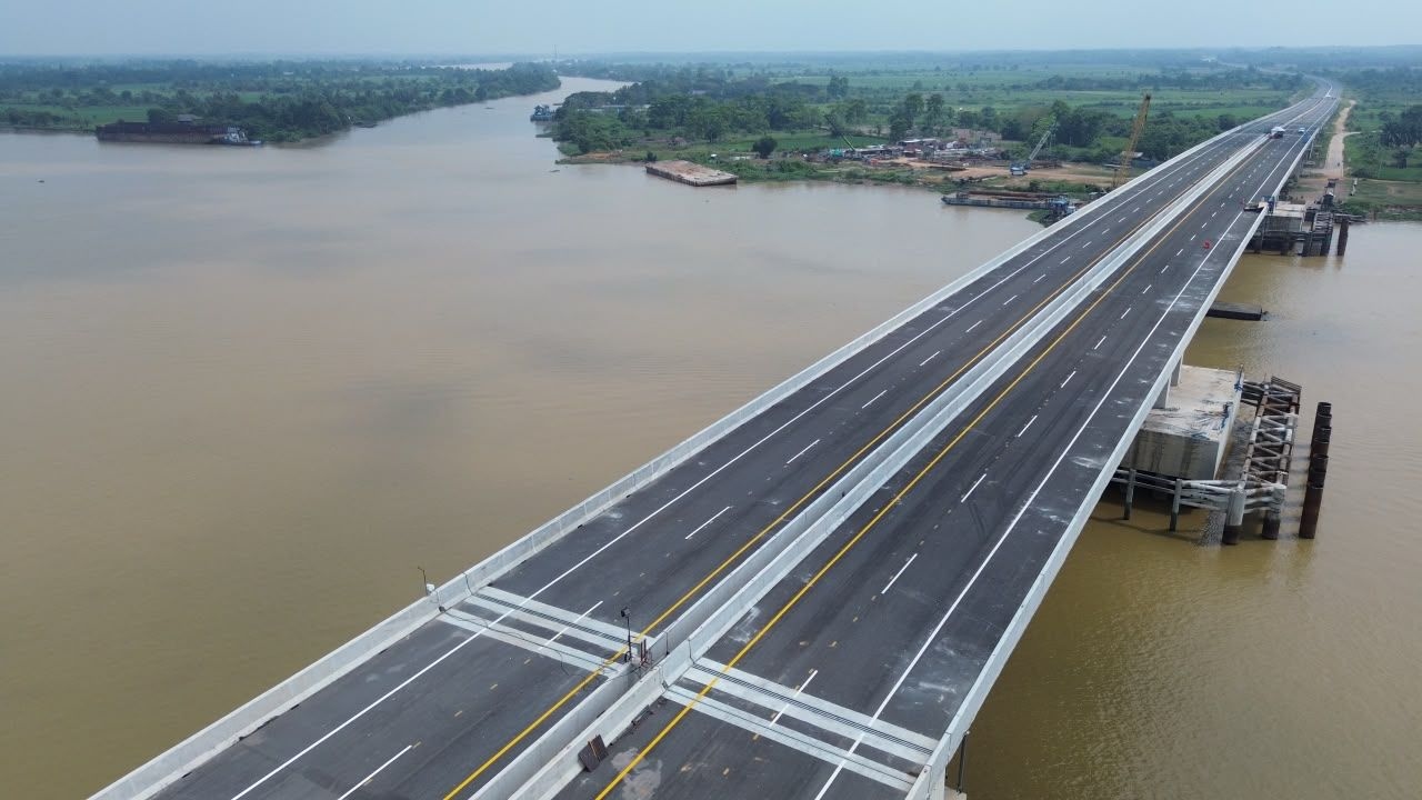 Jembatan Musi V Kantongi Sertifikat Laik Fungsi, Hutama Karya Bidik Tol Palembang–Betung Beroperasi Akhir Tahun