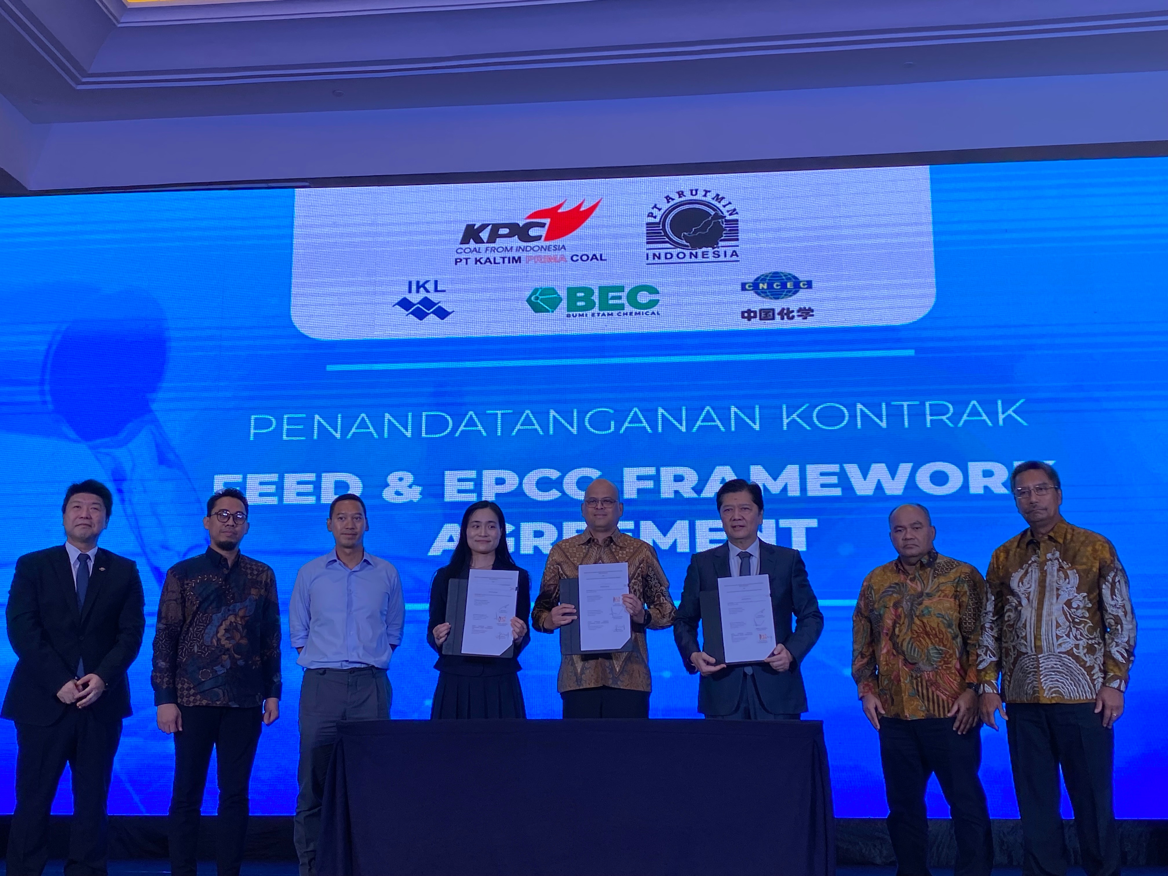 PSN Gasifikasi Batu Bara di Kaltim Resmi Masuk Tahap FEED