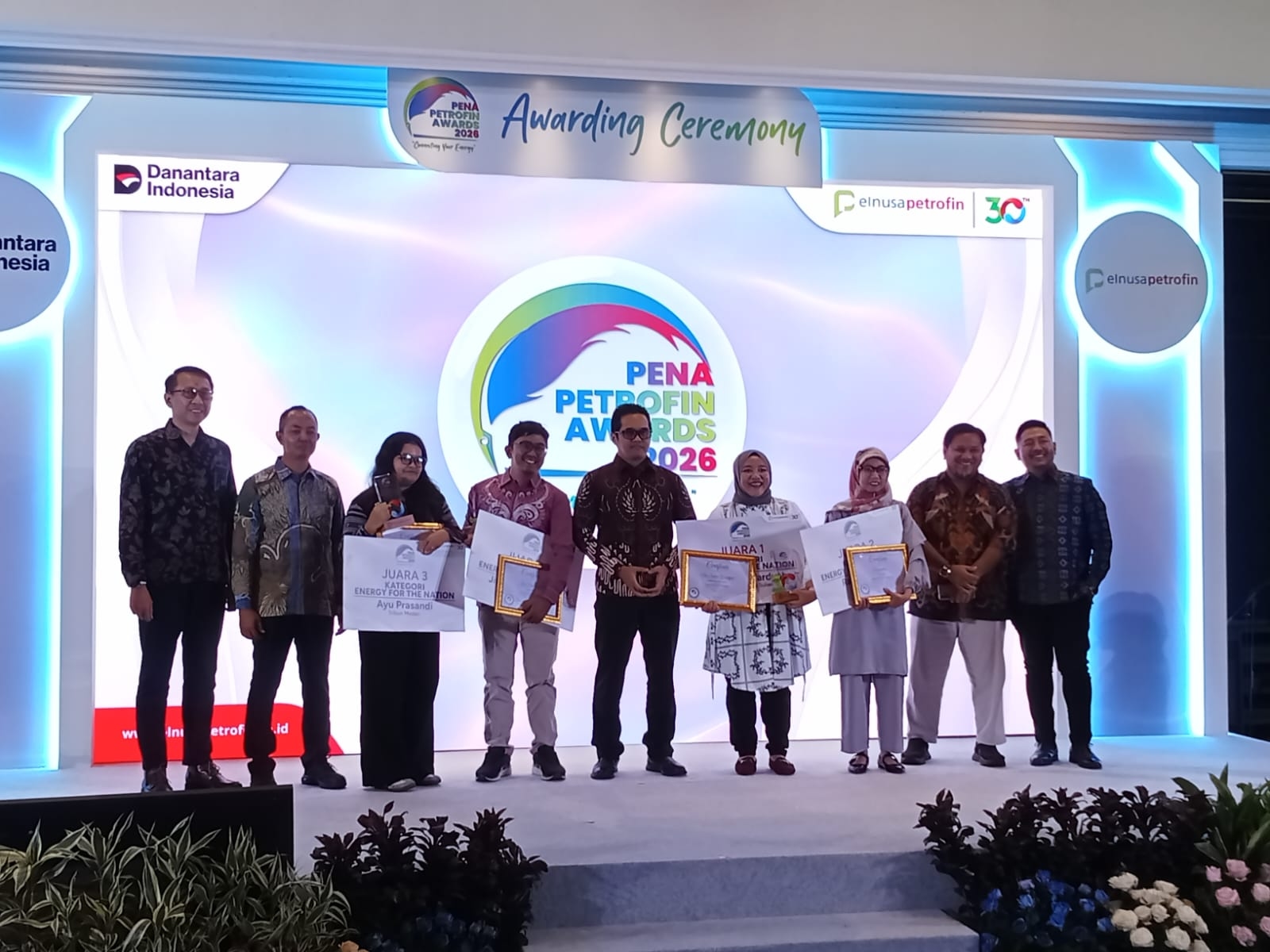 Pena Petrofin Awards 2026 Perkuat Kolaborasi Media dan Industri Energi
