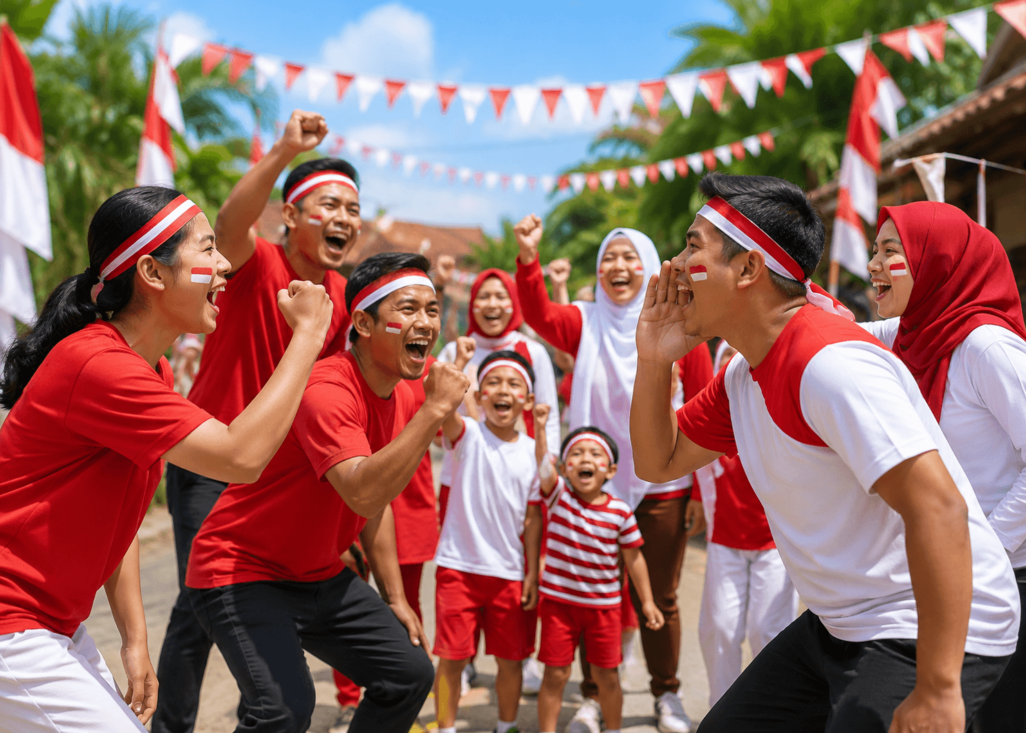 10 Contoh Yel-yel Lomba 17 Agustus yang Seru, Lucu, dan Penuh Semangat untuk Semua Usia