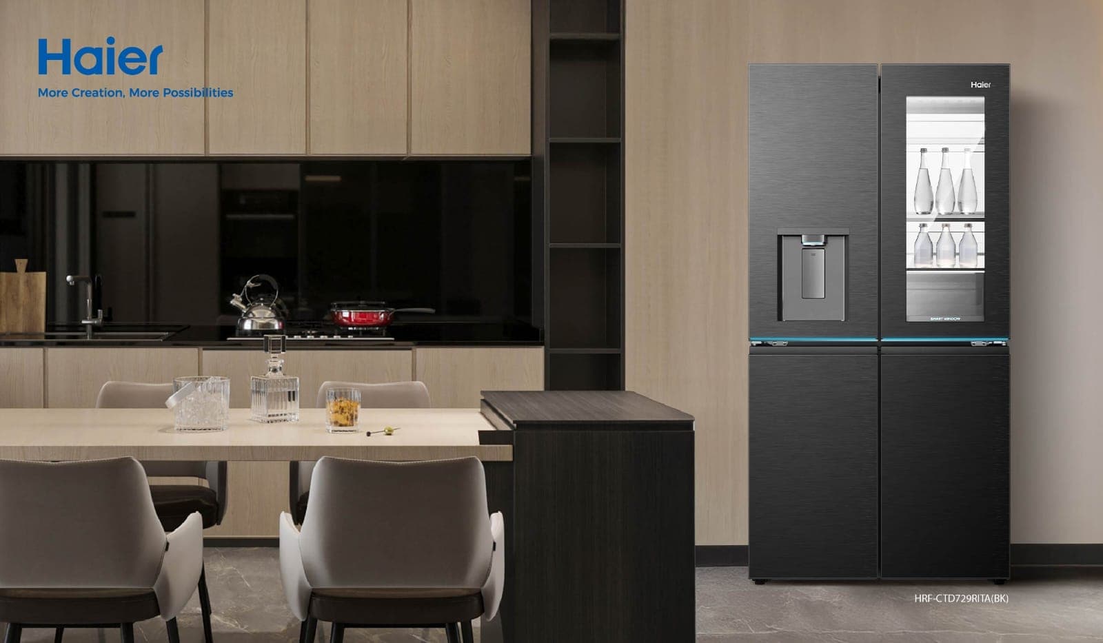 Bawa Dapur Makin Mewah, Haier Luncurkan Kulkas Pintar Horizon Series Berkapasitas Jumbo