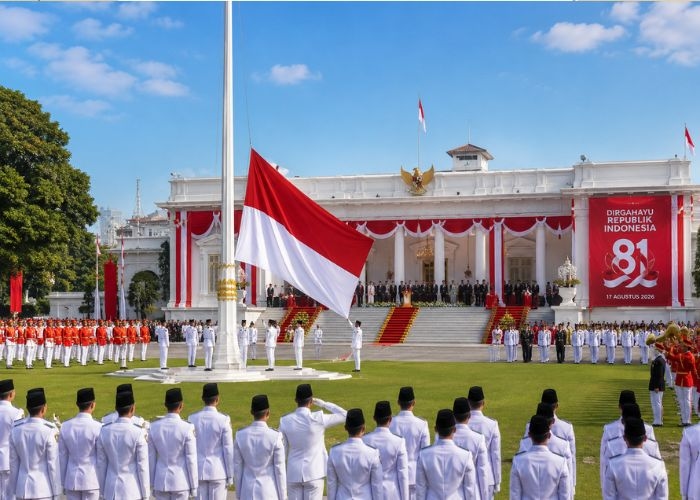 Pendaftaran Upacara 17 Agustus 2026 Dibuka Lagi 6-7 Agustus, Cek Caranya via pandang.istanapresiden.go.id