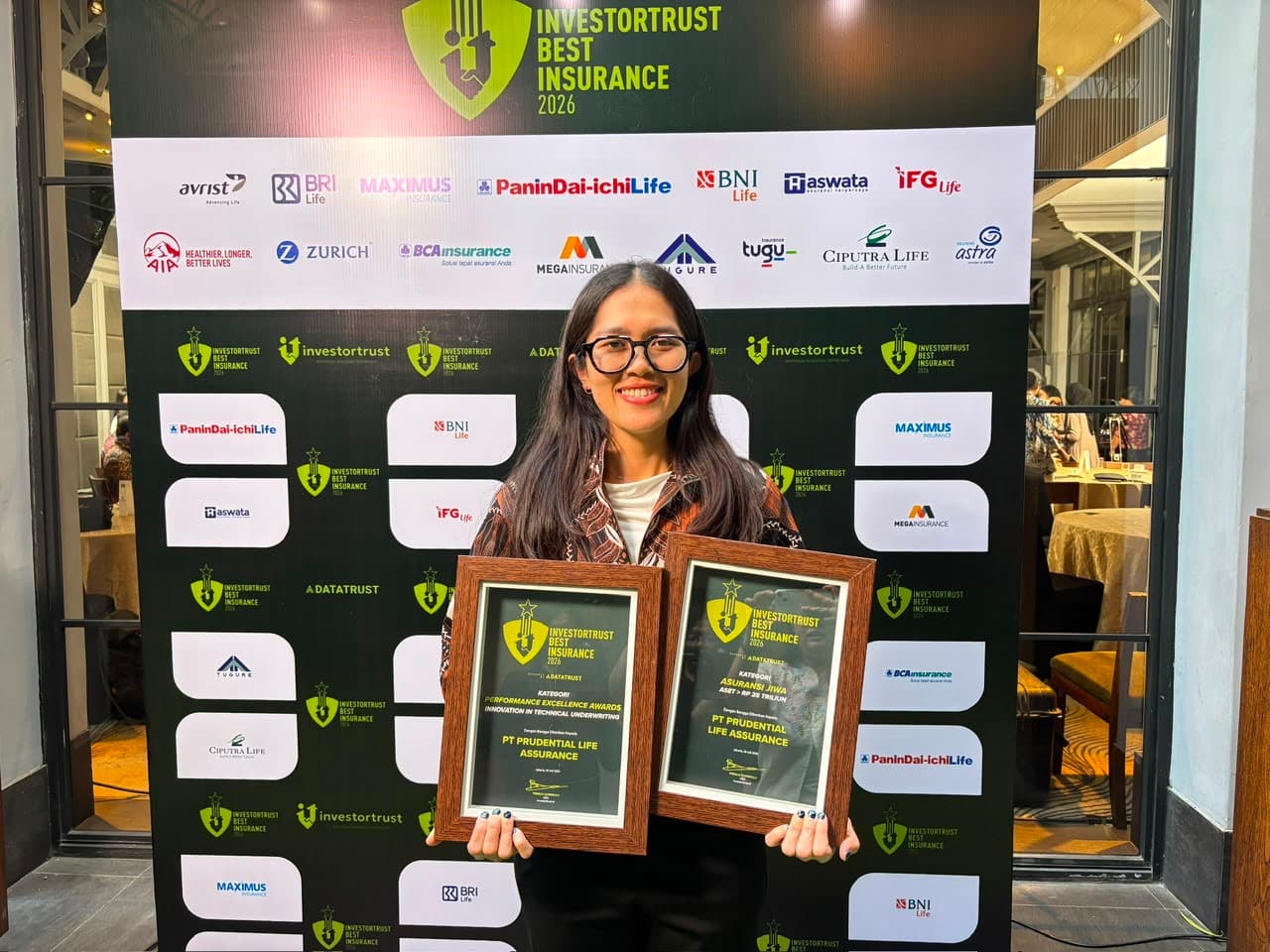 Prudential Indonesia Raih Best Insurance 2026, Inovasi Underwriting Jadi Sorotan