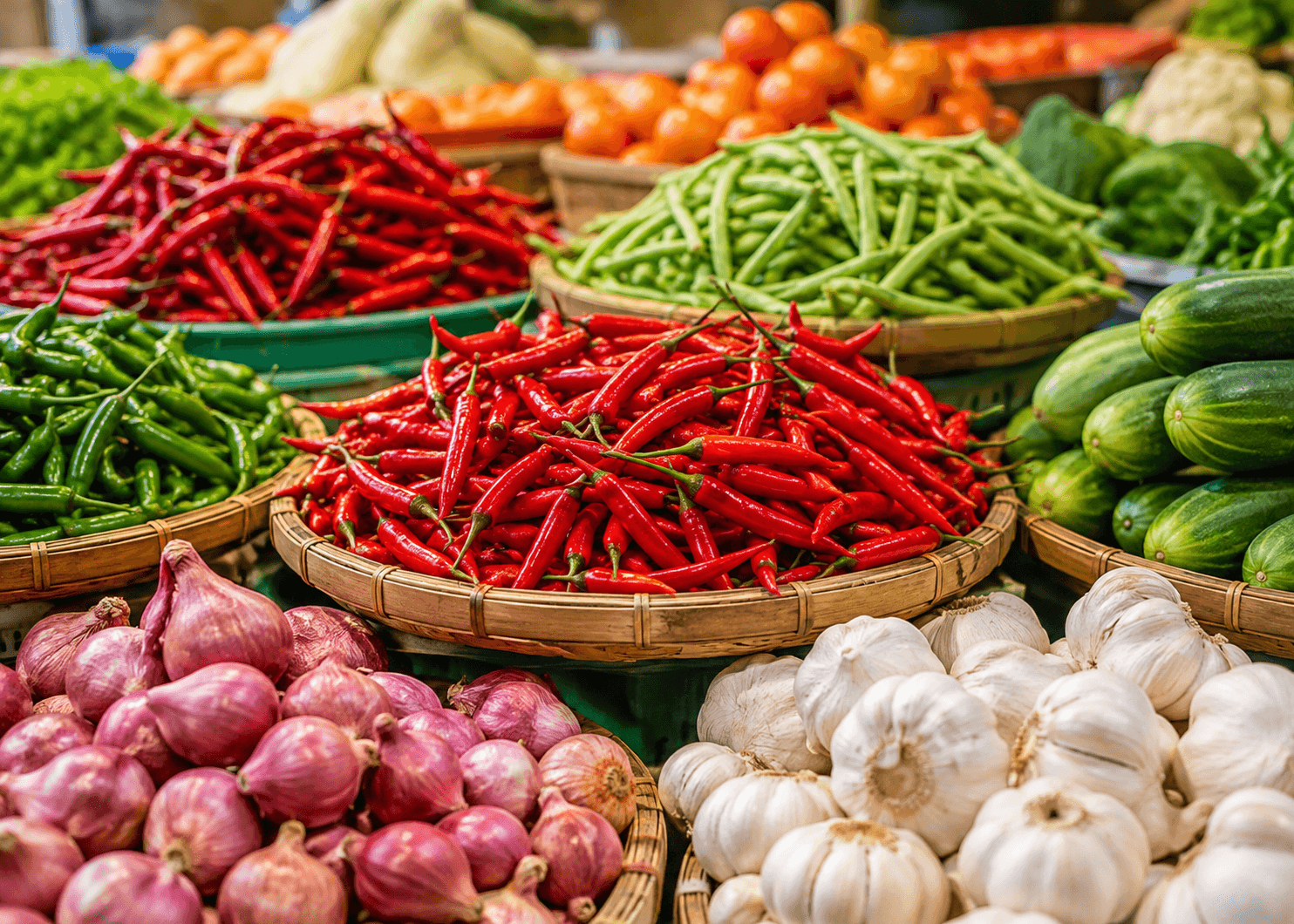 Harga Sembako Hari Ini 10 Agustus 2026: Cabai Rawit Merah Tembus Rp60 Ribu Per Kg!