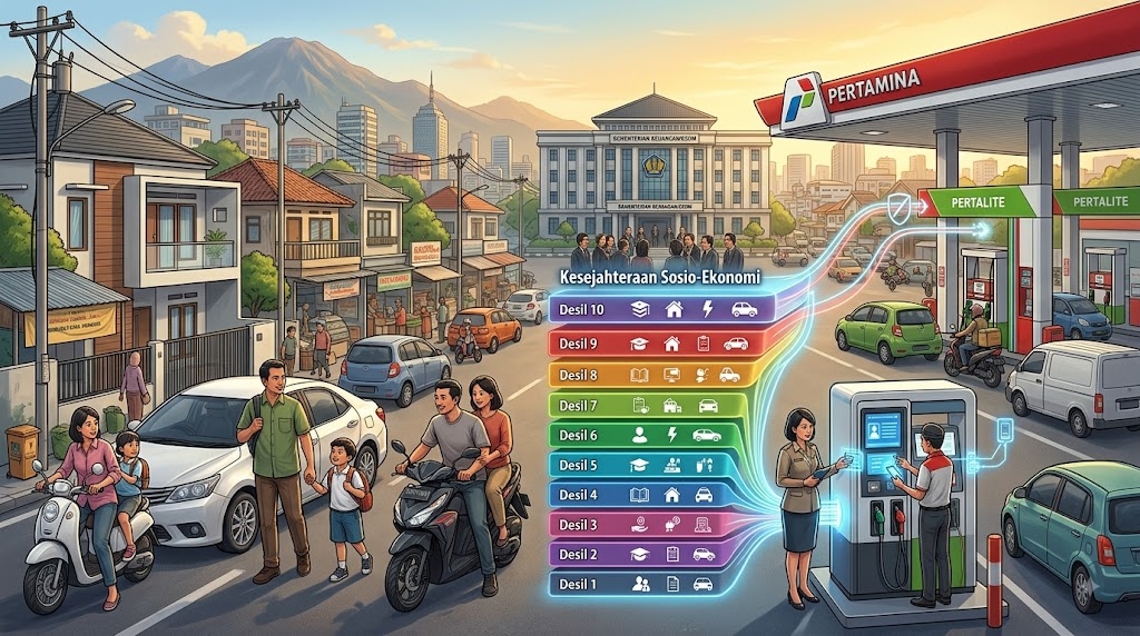 Desil 9 dan 10 Berpotensi Tak Lagi Bisa Beli Pertalite, Siapa Saja yang Masuk?