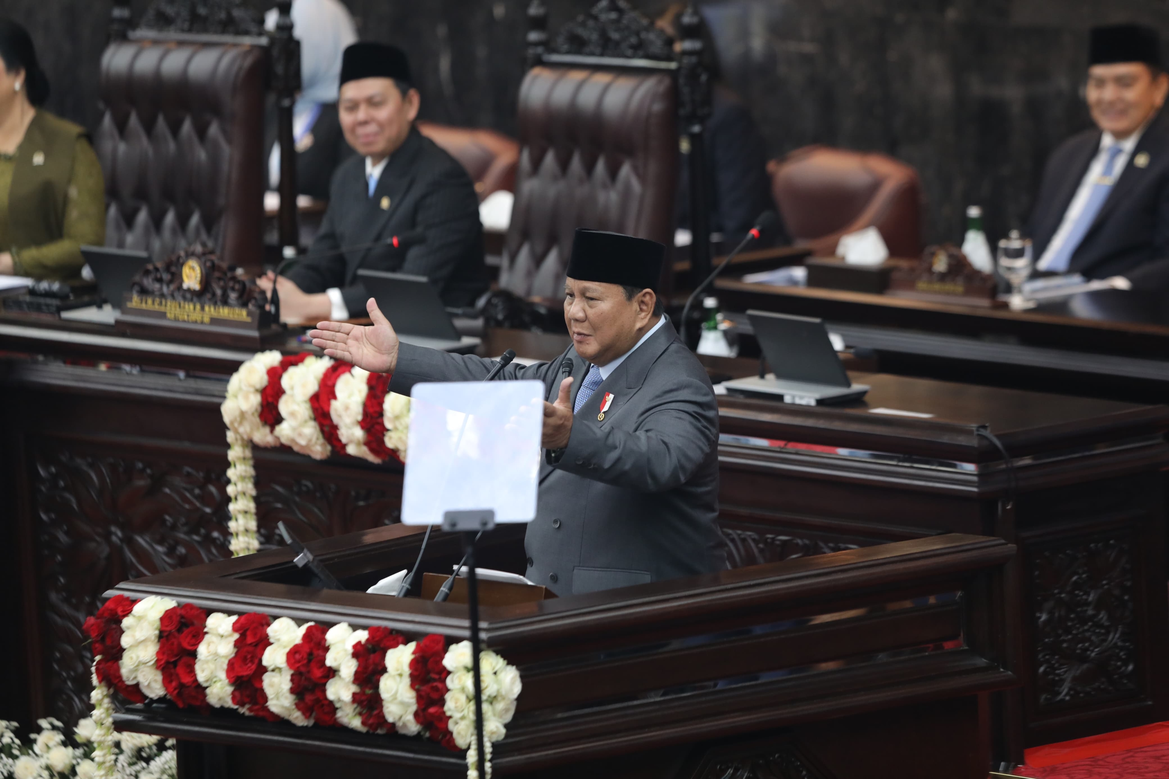 Di Sidang Tahunan MPR, Prabowo Pamer Program CKG Jangkau 108 Juta Orang