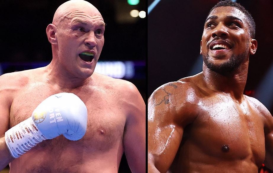 Sah! Tyson Fury vs Anthony Joshua Dihelat di Cardiff 11 Desember