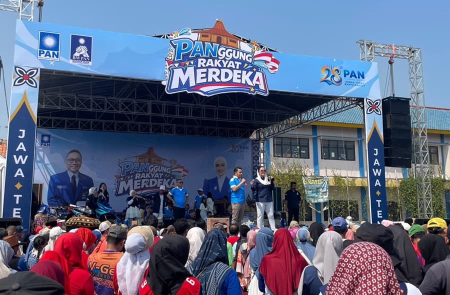 Ribuan Orang Antusias Meriahkan Panggung Rakyat Merdeka di Jawa Tengah