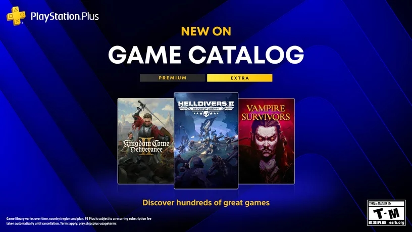 PlayStation Plus Tambah Helldivers 2 dan Game Populer