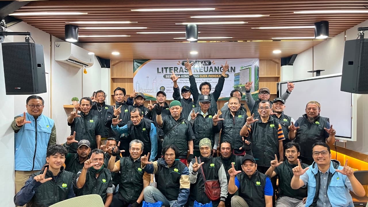 Pegadaian Edukasi Ojek Pangkalan Kelola Keuangan dan Waspadai Investasi Bodong