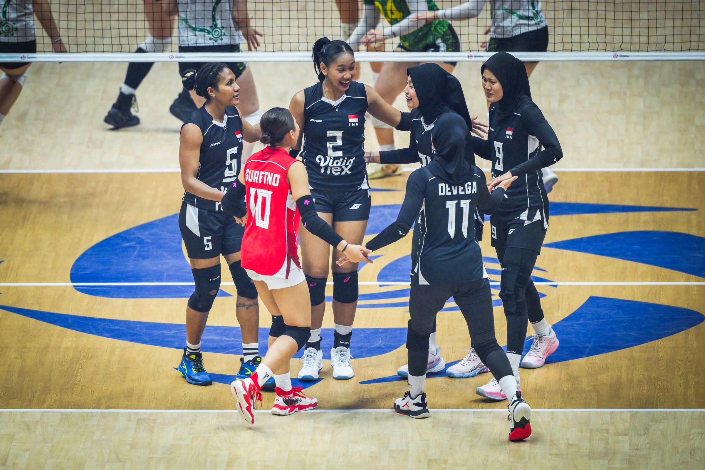AVC Continental: Srikandi Merah Putih Cukur Australia 3-0, Indonesia Kunci Perempat Final