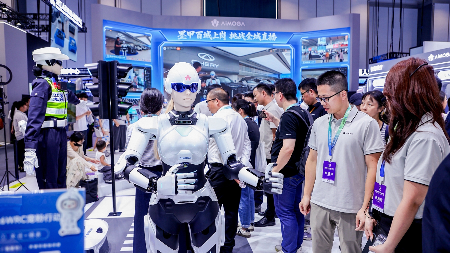 Mornine, Robot Humanoid Chery Raih 3 Sertifikasi Standar Uni Eropa