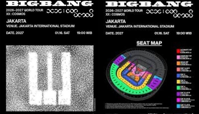 BIGBANG Jakarta 2027 Mulai General Sale 20 September, Segini Perkiraan Harga Setelah Pajak!