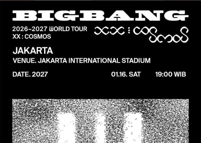 Jadwal War Tiket BIGBANG Jakarta 2027, Mulai dari Presale hingga General Sale