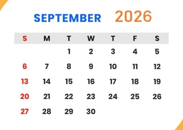 Kalender September 2026 Lengkap: Tanggal Hijriah, Jawa, dan Libur Akhir Pekan!