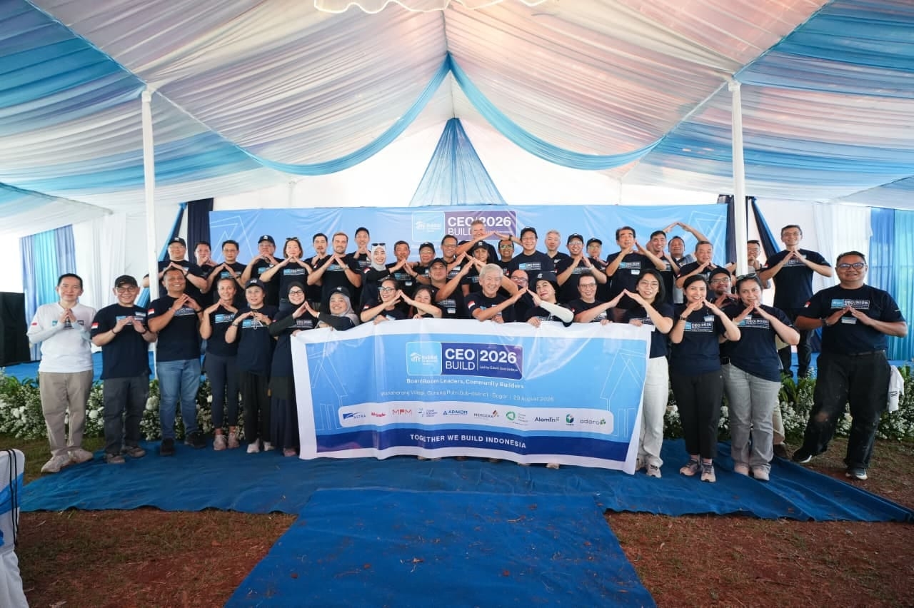 Sentuhan Sosial Para Bos Korporasi, CEO Build 2026 Resmikan 40 Rumah Layak Huni di Bogor