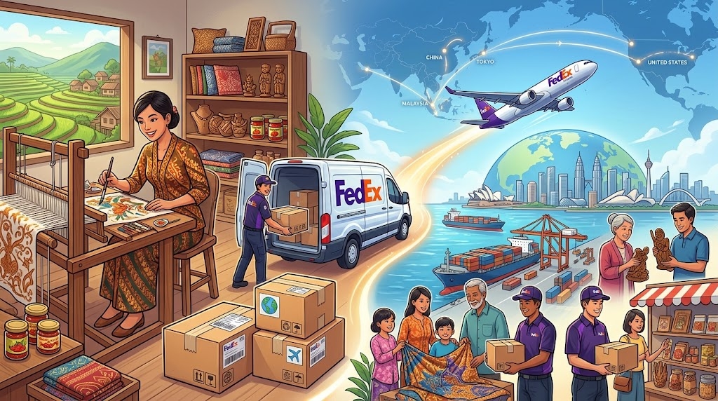 FedEx Export Challenge 2026 Dibuka untuk UMKM, Cek Jadwal dan Cara Daftarnya