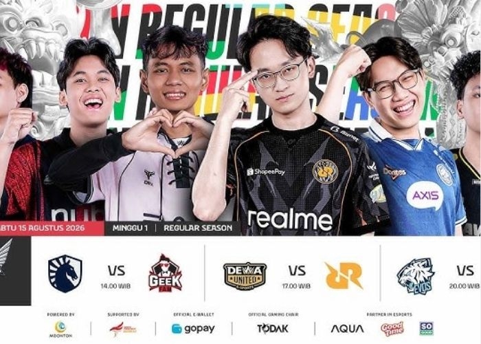 Jadwal MPL ID S18 Hari Ini 5 September 2026, Ada 3 Pertandingan Seru!