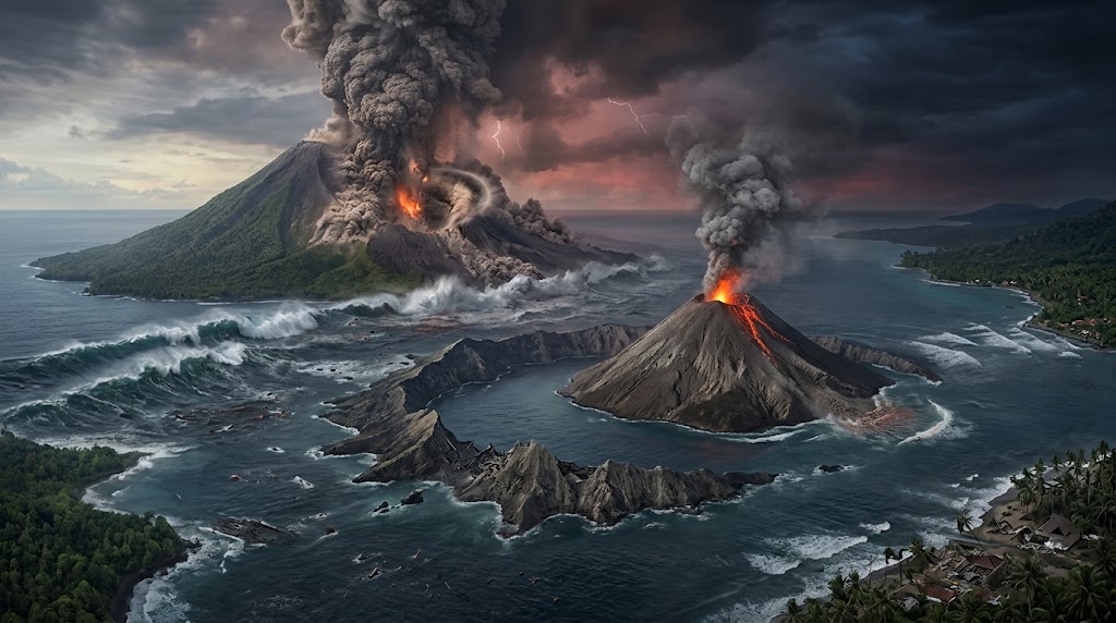 Sejarah Gunung Krakatau: Dari Letusan Dahsyat 1883 hingga Lahirnya Anak Krakatau