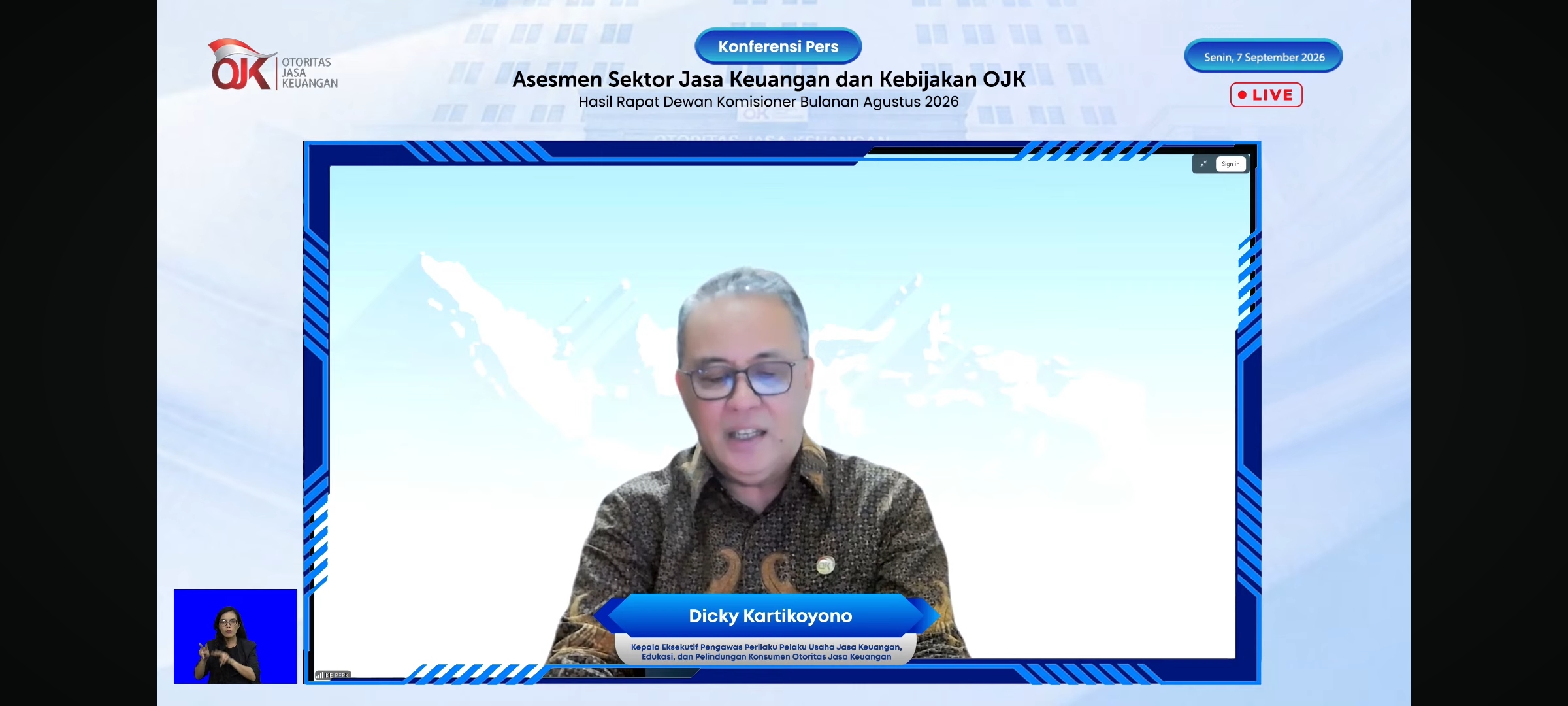 OJK Blokir 659 Ribu Rekening Terlibat Fraud Selama November 2024 - Agustus 2026