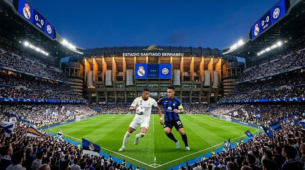 Prediksi Skor Real Madrid vs Inter Milan 9 September 2026: Duel Ketat di Bernabeu