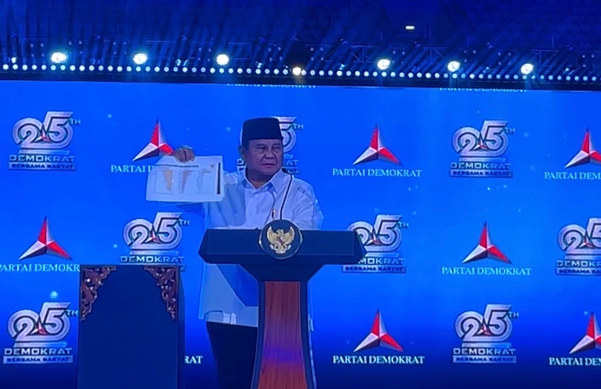 Prabowo Akui Lebih Pilih Pidato Tanpa Teks: Saya Bicara dari Hati