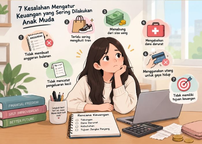 7 Kesalahan Mengatur Keuangan yang Sering Dilakukan Anak Muda