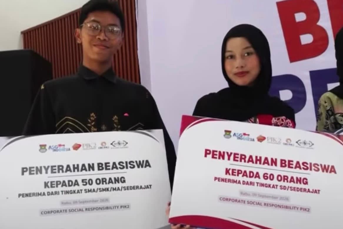 PIK2 Perluas Akses Pendidikan, 330 Pelajar dan Warga Tangerang Terima Manfaat