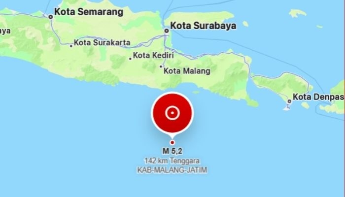 Gempa M5,2 Terjadi di Tenggara Malang, BMKG Ingatkan Potensi Gempa Susulan