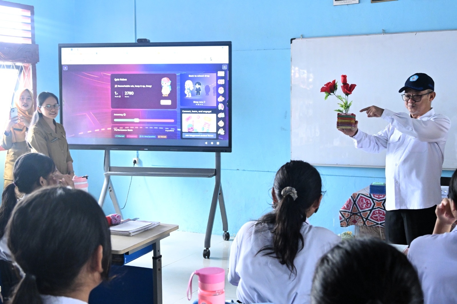 Selesai Direvitalisasi Pascabanjir, Proses Belajar di SMPN 16 Medan Kembali Normal