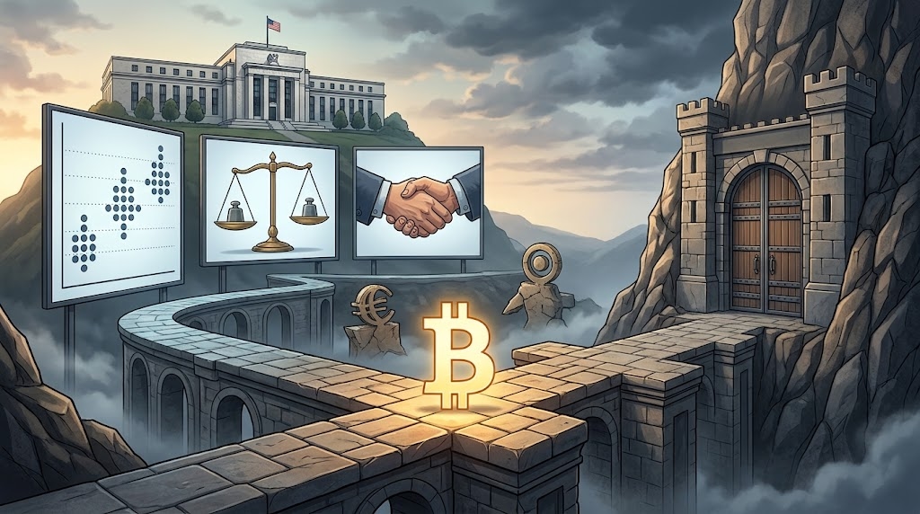 Bitcoin Menunggu Keputusan The Fed, 3 Sinyal Ini Lebih Penting dari Suku Bunga
