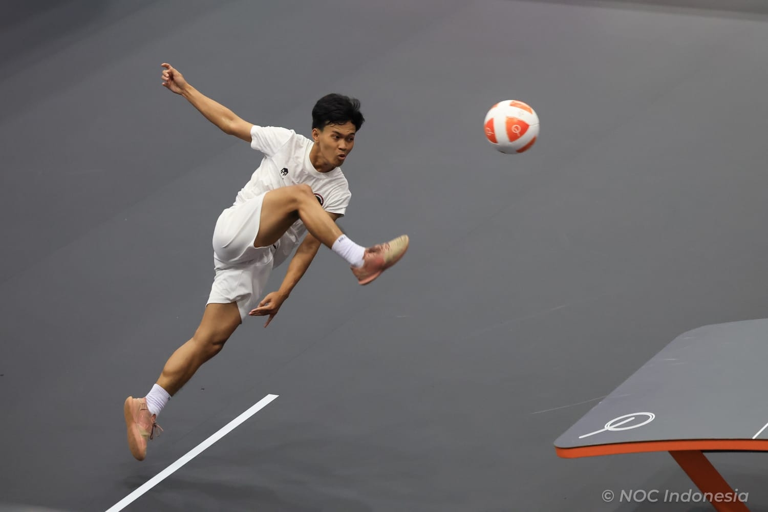 Asian Games: Debut, Yoga Ardika Jaga Asa Medali Teqball Indonesia Usai Sapu Bersih 2 Laga Awal