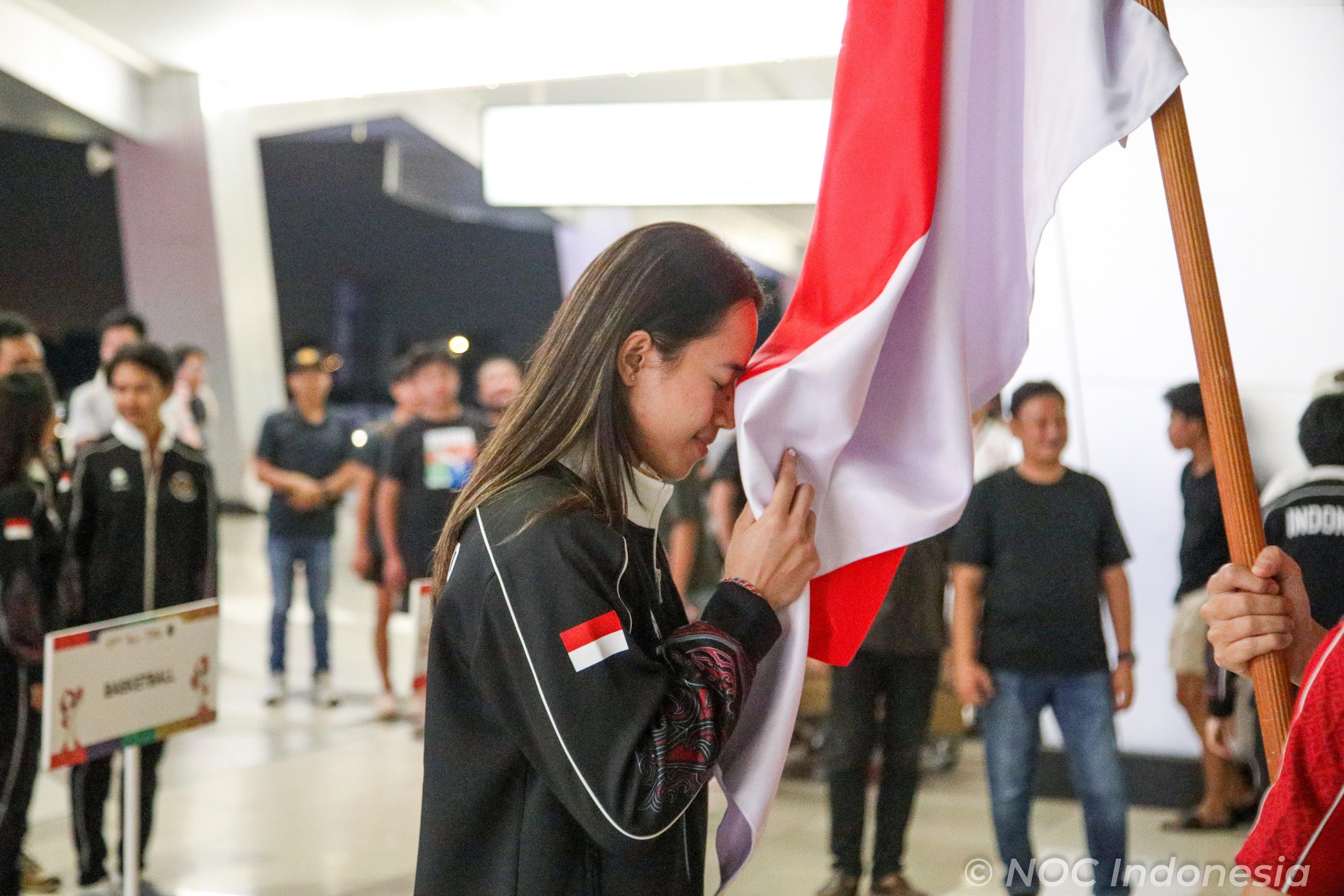 Asian Games: Opening Ceremony Besok, Ini 2 Pembawa Bendera Kontingen Indonesia
