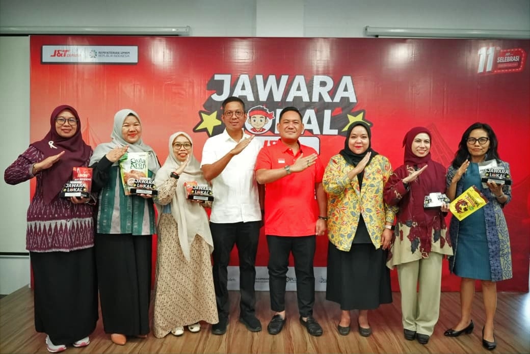 J&T Express Perluas Program Jawara Lokal ke 4 wilayah, Tebar Modal Gratis Rp300 Juta ke 20 UMKM