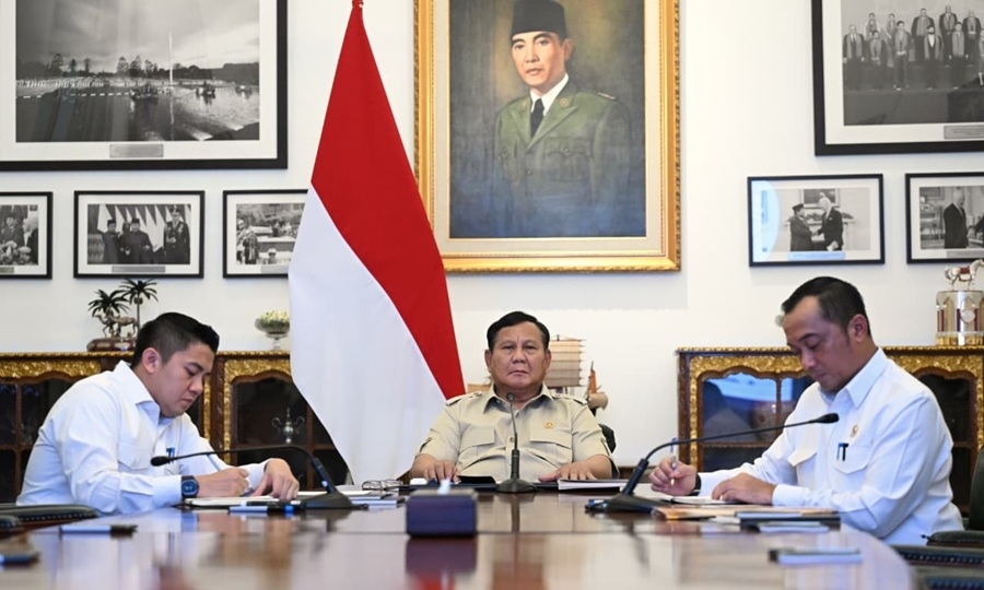 Prabowo Pantau Penanganan Karhutla, Sebanyak 209,78 Hektare Masih Proses Pemadaman