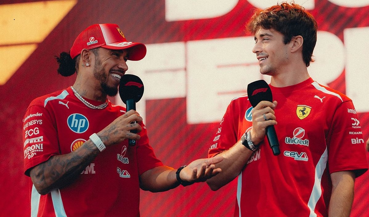 Charles Leclerc Sesali Gesekan dengan Lewis Hamilton di Monza