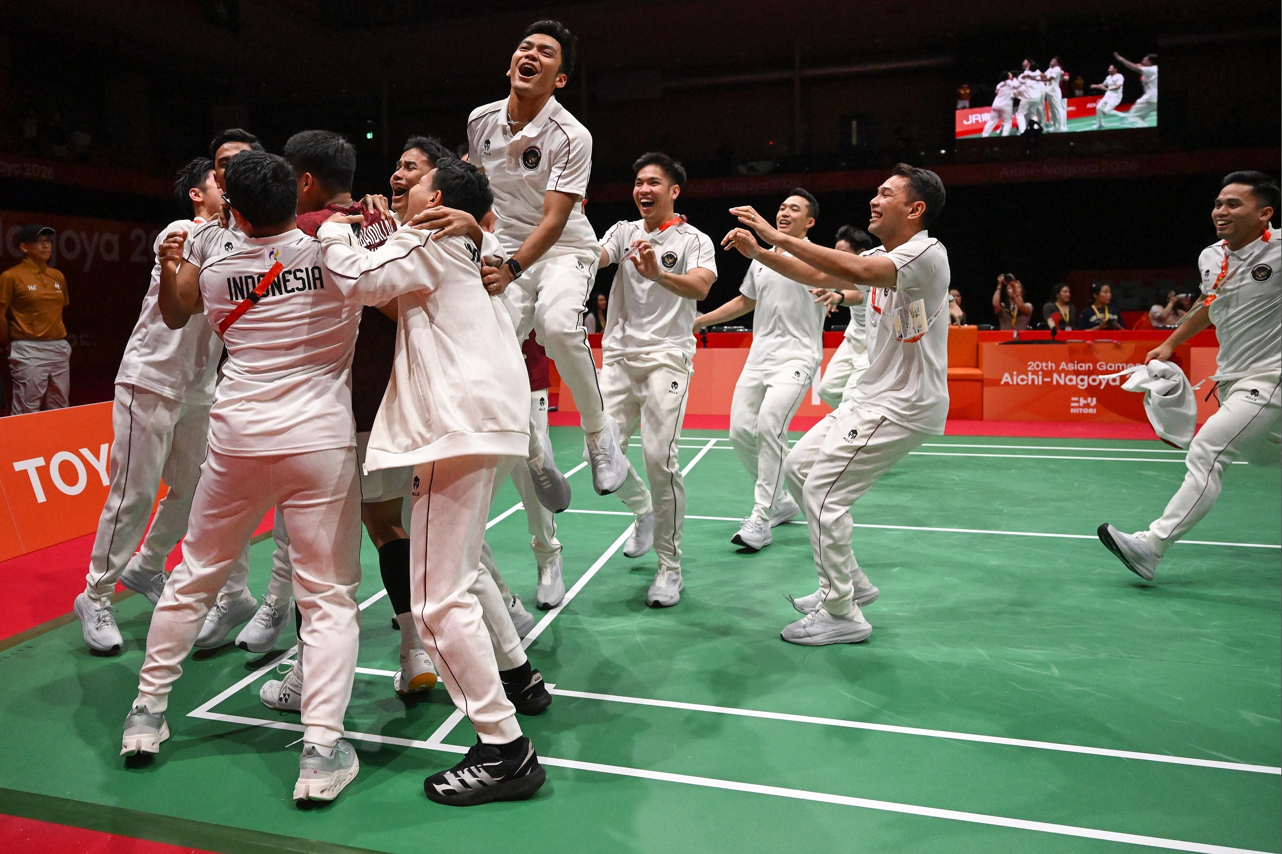 Asian Games: Comeback Dramatis Kalahkan China, Ubed Pastikan Medali Emas Pertama Indonesia