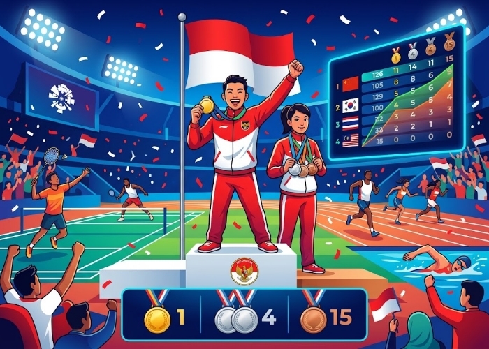 Update Medali Asian Games 2026 Hari Ini: Indonesia Raih 20 Medali, Cek Klasemennya!