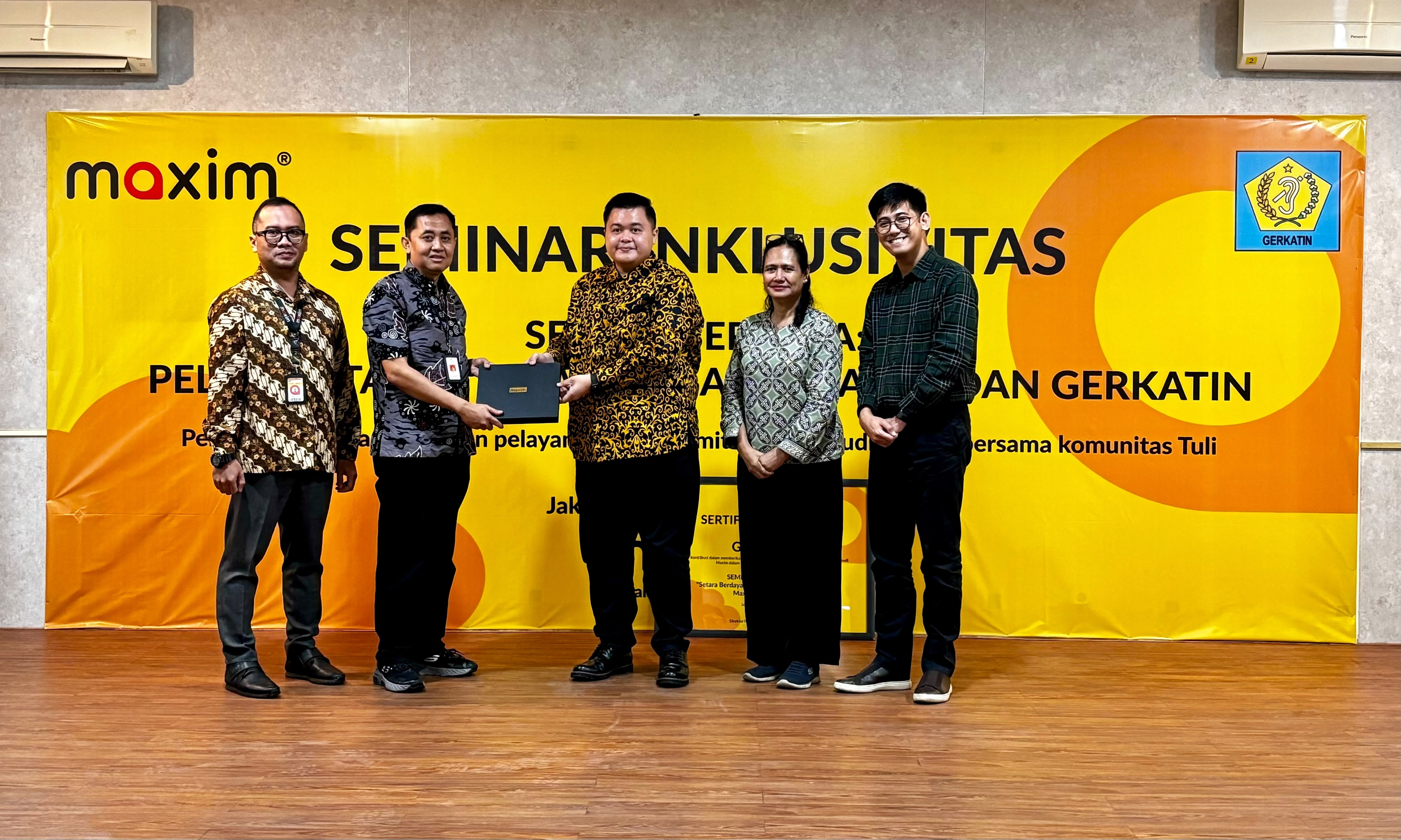 Maxim dan Gerkatin Dorong Kesempatan Kerja bagi Penyandang Disabilitas