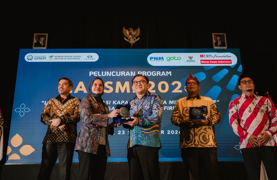 Mercy Corps Indonesia dan DBS Foundation Terima Apresiasi Menteri UMKM dan Menteri Sosial Atas Program Pemberdayaan Perempuan